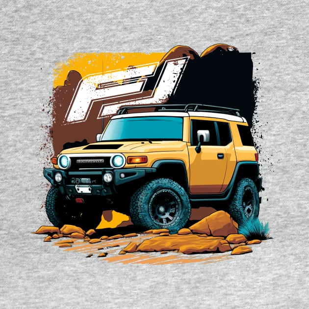 Vintage Style FJ Cruiser by Kid Relic